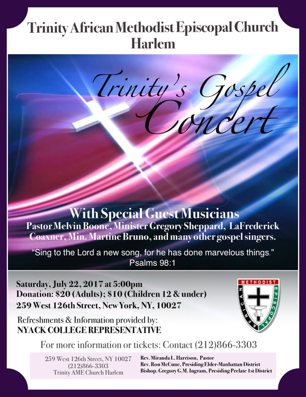 Trinity's Gospel Concert - July 22, 2017
